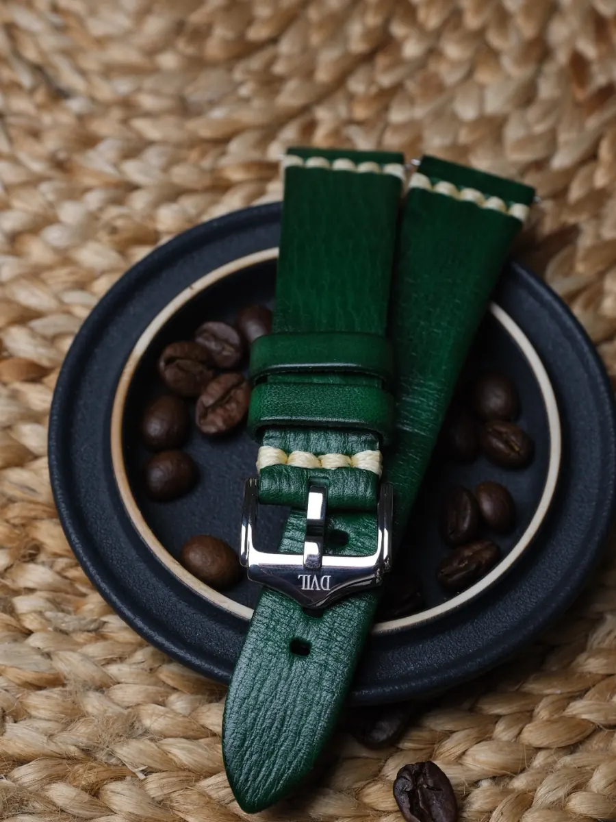 Crazy Horse watch strap Crazy Horse leather watch strap – patinas with wear