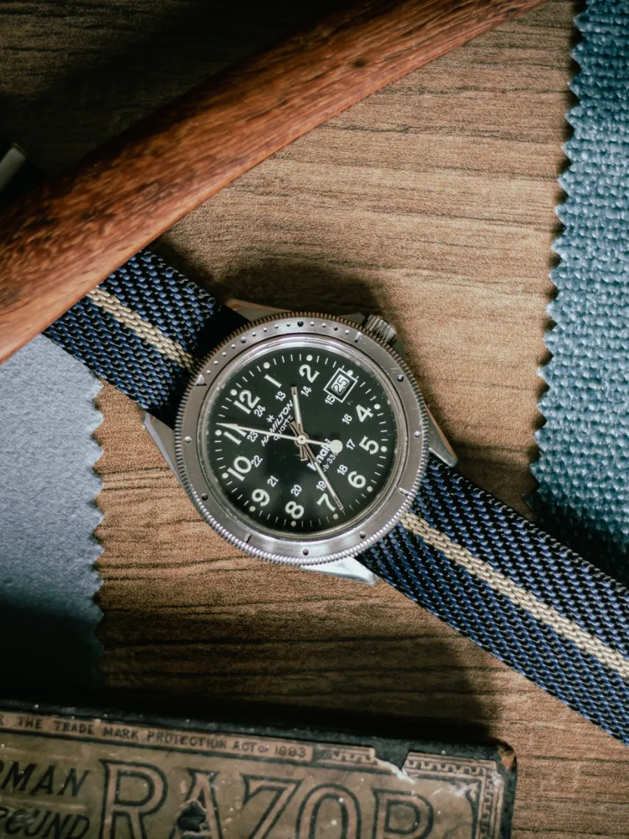 Nato watch strap Nato leather watch strap – field-ready